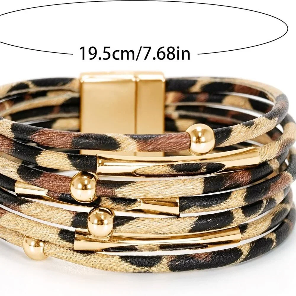 N/A leopard bracelet